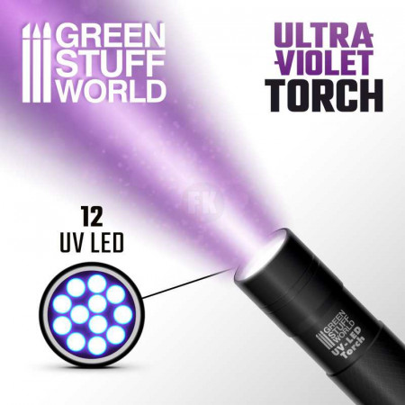 Ultrafialová baterka (Ultraviolet Torch)